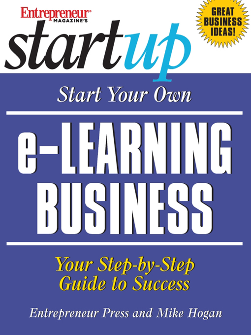 Title details for Start Your Own e-Learning Business by Entrepreneur Press - Wait list